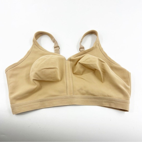 ✅ Embraceable Unlined Full Coverage Adjustable Wireless Bra Size 40G TAN - Picture 1 of 3
